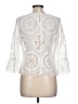 Fab'rik 100% Polyester White 3/4 Sleeve Blouse Size L - photo 2