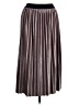 Unbranded 100% Polyester Metallic Silver Formal Skirt Size L - photo 1