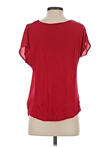 INC International Concepts Short Sleeve Blouse (view 2)