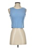 BCBGeneration Blue Sleeveless T-Shirt Size XS - photo 1