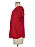INC International Concepts 100% Polyester Red Short Sleeve Blouse Size S - photo 5