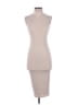 Nookie Solid Tan Cocktail Dress Size 10 - photo 1