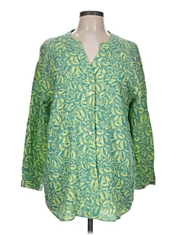 Soft Surroundings Long Sleeve Button-Down Shirt (view 1)