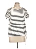 Unbranded Ivory Short Sleeve Top Size L (petite) - photo 1