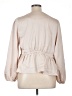 Old Navy 100% Polyester Tan 3/4 Sleeve Blouse Size XL - photo 2