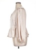 Old Navy 100% Polyester Tan 3/4 Sleeve Blouse Size XL - photo 5