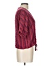 Rails Burgundy Short Sleeve Blouse Size L - photo 4