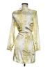 ASOS 100% Polyester Yellow Cocktail Dress Size 6 - photo 2