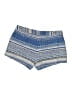 Joie Print Blue Shorts Size 4 - photo 2