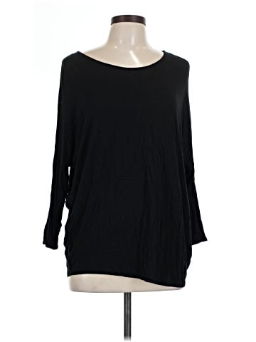 Zara W&B Collection 3/4 Sleeve T-Shirt (view 1)