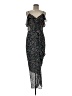 Veronica Beard 100% Silk Floral Black Cocktail Dress Size 8 - photo 1