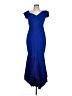 Marina Blue Cocktail Dress Size 10 - photo 1