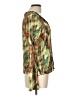 Alberto Makali 100% Polyester Multi Color Green Long Sleeve Blouse Size L - photo 4