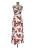 Guess Floral White Casual Dress Size M - photo 1