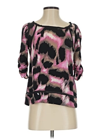 Diane von Furstenberg 3/4 Sleeve Silk Top (view 1)