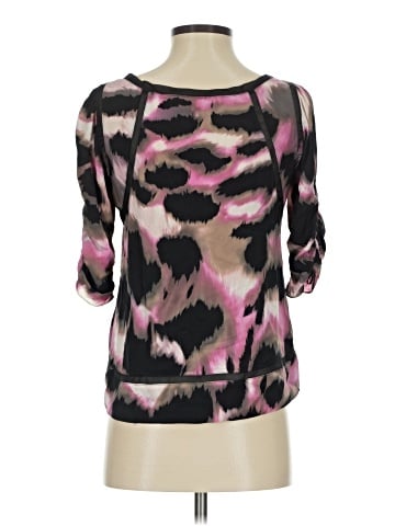 Diane von Furstenberg 3/4 Sleeve Silk Top (view 2)