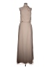 Bari Jay 100% Polyester Solid Tan Casual Dress Size 12 - photo 1
