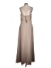 Bari Jay 100% Polyester Solid Tan Casual Dress Size 12 - photo 2