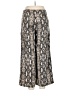 Final Touch Animal Print Gray Casual Pants Size L - photo 2