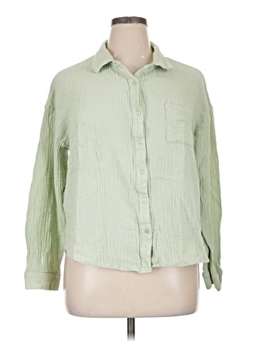 Guess Long Sleeve Button-Down Shirt (view 1)