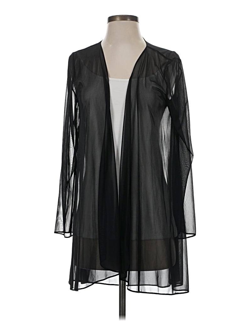 Pre-owned Onyx Nite Kimono In Black