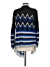 Say What? 100% Acrylic Blue Cardigan Size M - photo 2