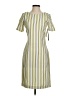 XOXO Stripes Yellow Casual Dress Size S - photo 1