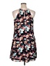 Decree Floral Black Casual Dress Size XL - photo 2