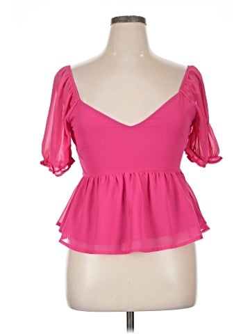 Dee Elly Short Sleeve Blouse (view 1)