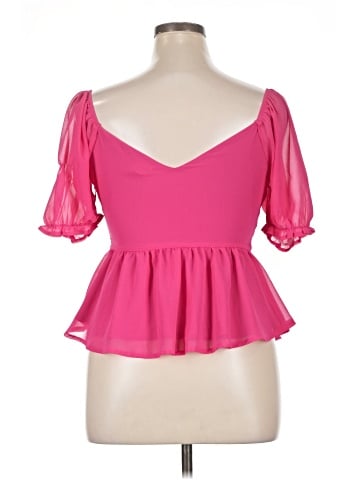 Dee Elly Short Sleeve Blouse (view 2)