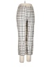 Sanctuary Plaid Ivory Casual Pants Size L - photo 1