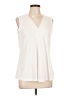 Dana Buchman Ivory Sleeveless Blouse Size L - photo 1