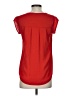 Daniel Rainn 100% Polyester Red Short Sleeve Blouse Size XS - photo 2