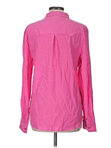Juicy Couture Long Sleeve Silk Top (view 2)