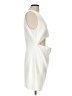 French Connection Solid Ivory Cocktail Dress Size 12 - photo 4