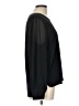 Calvin Klein Black Long Sleeve Blouse Size L - photo 4