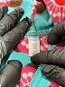 Old Navy 100% Polyester Teal Raincoat Size 12-18 mo - photo 3