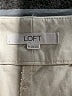 Ann Taylor LOFT Ivory Khaki Shorts Size 16 - photo 3