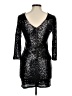 Assorted Brands 100% Polyester Black Cocktail Dress Size 6 - photo 2