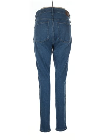 Madewell 10" High-Rise Skinny Jeans in Dewitt Wash: Button-Front TENCEL&trade; Denim Edition (view 2)