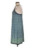 Max Studio Print Blue Casual Dress Size L - photo 5