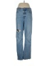 Madewell 100% Cotton Hearts Blue Jeans Size 30 waist - photo 1