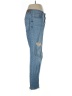 Madewell 100% Cotton Hearts Blue Jeans Size 30 waist - photo 4