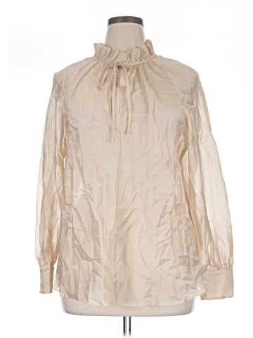 Banana Republic Factory Store Long Sleeve Blouse (view 1)
