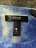 Aqua 100% Cashmere Tie-dye Blue Cashmere Pullover Sweater Size XS - photo 7