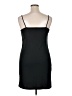 Unbranded 100% Polyester Solid Black Cocktail Dress Size L - photo 2