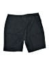 Van Heusen Solid Blue Shorts Size 16 - photo 2