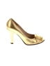 Fendi Gold Heels Size EU 39 1/2 - photo 1