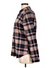 GOODTHREADS 100% Cotton Plaid Brown Long Sleeve Button-Down Shirt Size L - photo 5