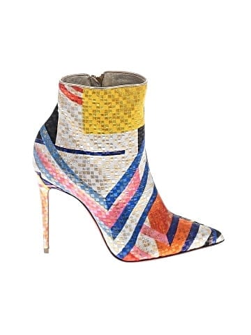Christian Louboutin Fabric So Kate Booties 100mm (view 1)